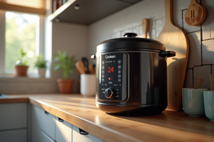 Cuisine moderne avec un Cookeo affichant erreur 24