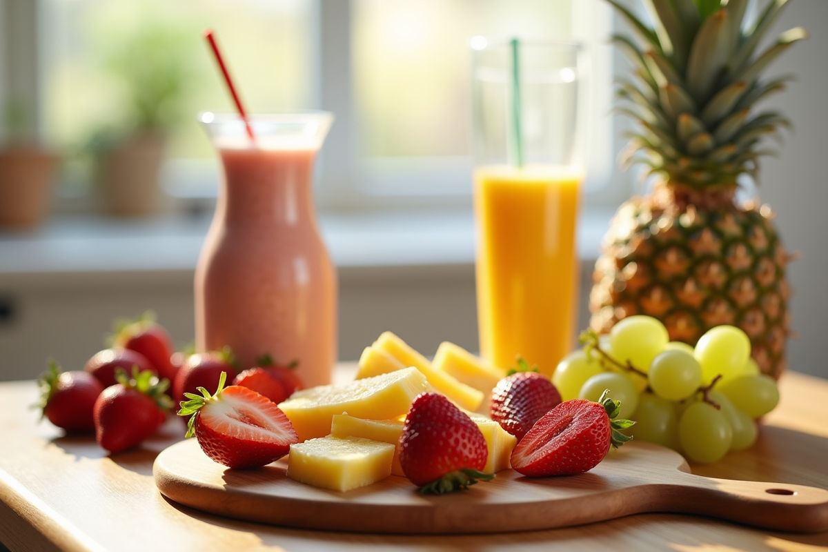 fruits smoothie