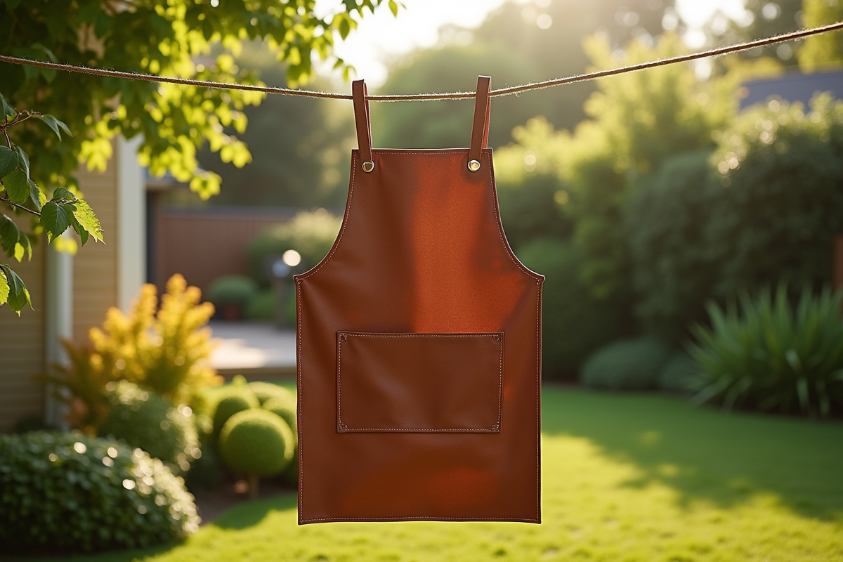 tablier cuir