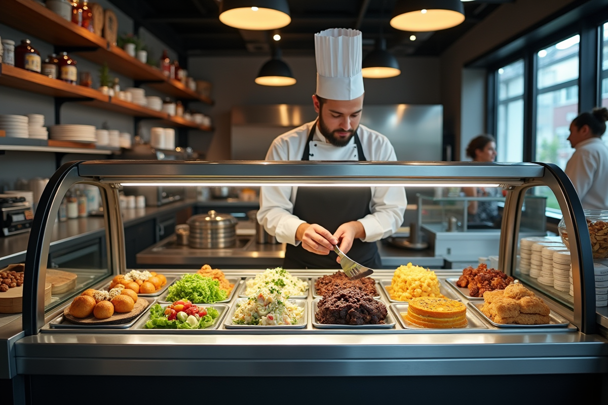 vitrine restaurant